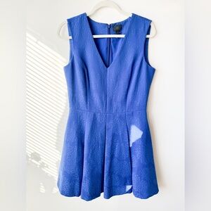 Size 10 Banana Republic Blue Fit and Flare Dress